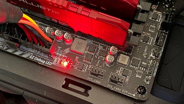 Can Updating My Bios Fix The Red Light Issue On My Gpu